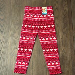 Fleece Lined Valentines Day Leggings
